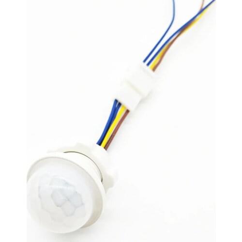 Mini Closet PIR Sensor Detector Smart Switch 110V 220V LED PIR Infrared Motion Sensor Detection Automatic Sensor Light Switch