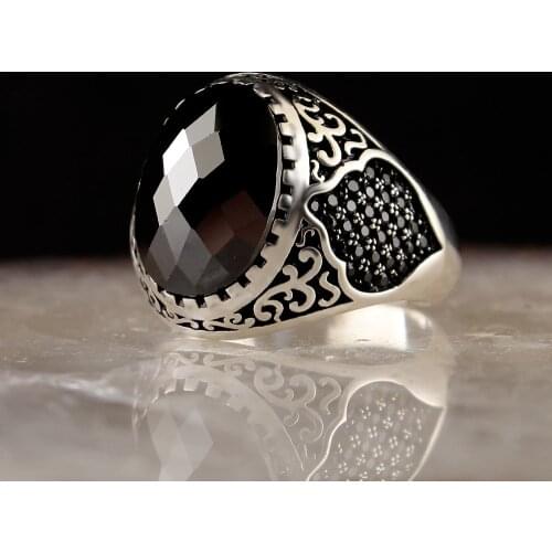 Zircon Stone 925 Sterling Silver Ring