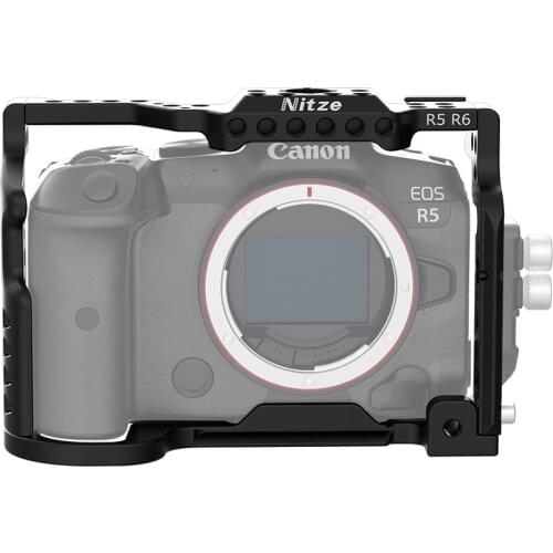 Nitze Camera Cage for Canon EOS R5 R6 TP-R5R6 Aluminum Alloy vs smallrig Tilta
