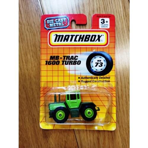 Matchbox 1/64 Benz turbocharged tractor Collection Metal Die-cast Simulation Model Cars Toys
