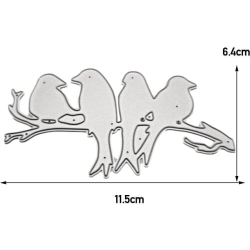 Metal Cutting Dies Cut Die Mold Animal Bird Decoration Scrapbook Paper Craft Knife Mould Blade Punch Stencils Dies