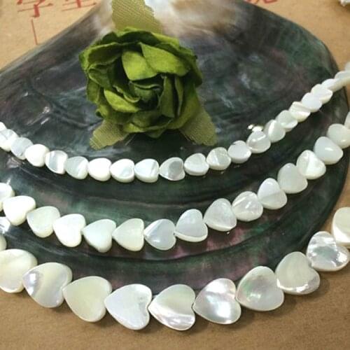 Natural Shell Classic Polished Heart Pearl Mother Star Star Jewelry Handmade DIY Necklace Bracelet Earrings Jewelry Accessories