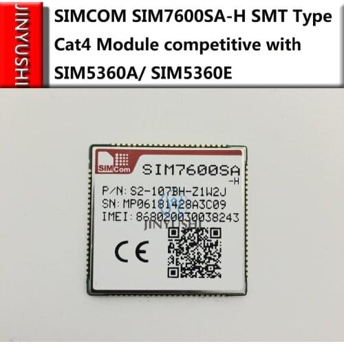 New&Original no fake SIMCOM SIM7600SA-H LCC SIM7600SA SIM7600 SMT Type Cat4 Module competitive with SIM5360A/ SIM5360E