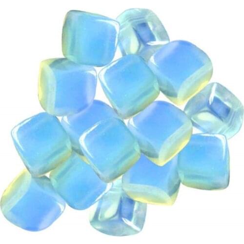 Opal cube fiel steine und kristalle healing edelsteine reiki chakra hause dekoration