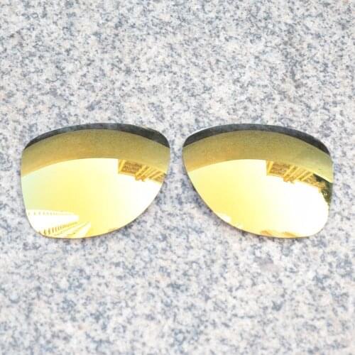 Wholesale E.O.S Polarized Enhanced Replacement Lenses for Oakley Dispatch 2 Sunglasses -24K Gold Polarized Mirror
