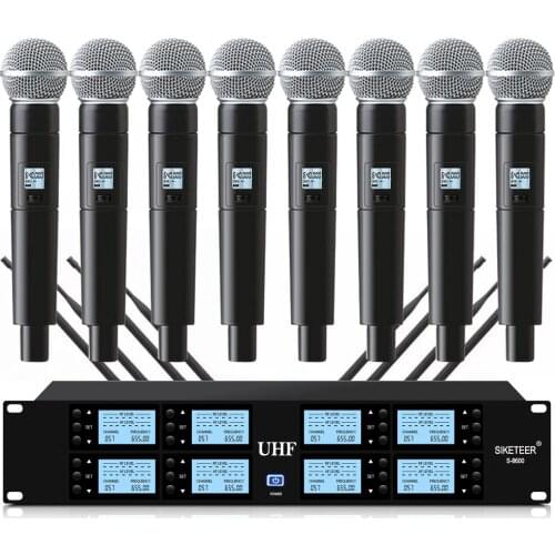 Professional UHF wireless microphone handheld microphone wedding stage performance host special microphone wireless