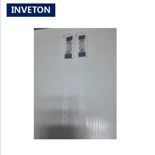 Rfid wristband tags disposable 860-960mhz for Hospital Patient Identification Arm bracelet Tag with free test tag sample