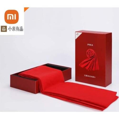 Xiaomi xiaomi graphene heating scarf comfortable warm moisture-absorbing breathable scarf quickly warming scarf Christmas gift