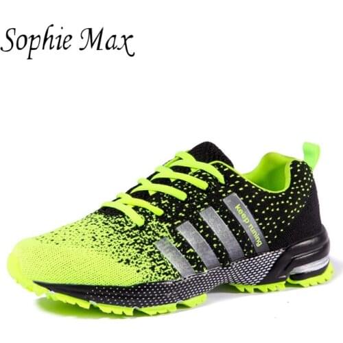 Sophie Max Autumn Air Cushion Running Shoes For Men Keep Running Mesh Breathable Marathon Sports Tn Sneakers 2015015