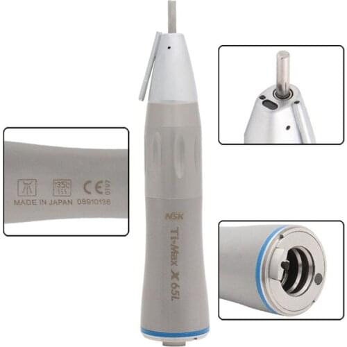 Dental Fiber Optic Contra Angle Low Speed Handpiece 1:1/1:5/20:1 Air Turbine Ti-Max X25L/X95L Style
