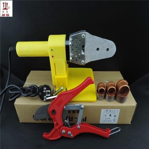 Plastic welding WIth 42mm pipe cutter JIANHUA 20-32mm Automatic Heating PPR Tube Pipe Welding Machine AC 220/110V 600W