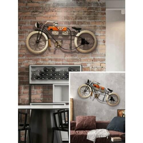 Bicycle Wall Hangings office gift Living Room Decor wall mount Vintage bke Ornaments Home Decoration boys Room Decor
