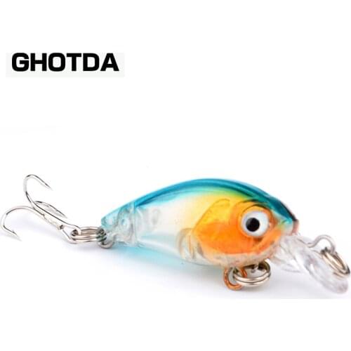 1pcs Fishing lure Crankbait Hook Lure Bait Fishing Bait #10 Treble Fishing Hook