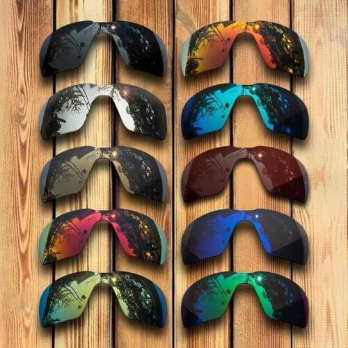 100% Precisely Cut Polarized Replacement Lenses for Probation Sunglass - Many Colors