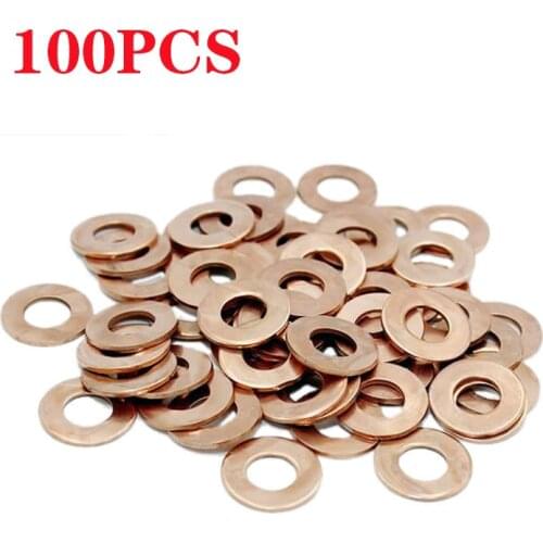 100Pcs Dent Pull Rings For Dent Puller or Spot Welder Panel Ring Round Washer Spot Welding Machine Consumables Spotter Tools