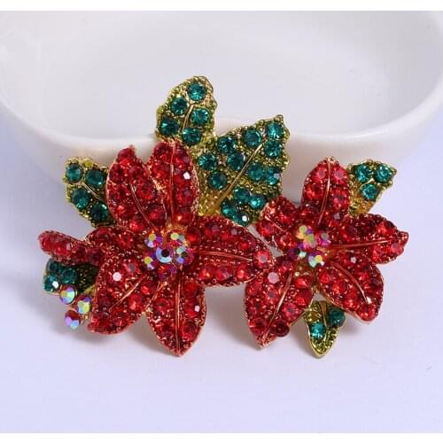 Beadsland Alloy Inlaid Rhinestone Brooch Fashionable High-end Clothing Accessories Pin Woman Gift MM-584