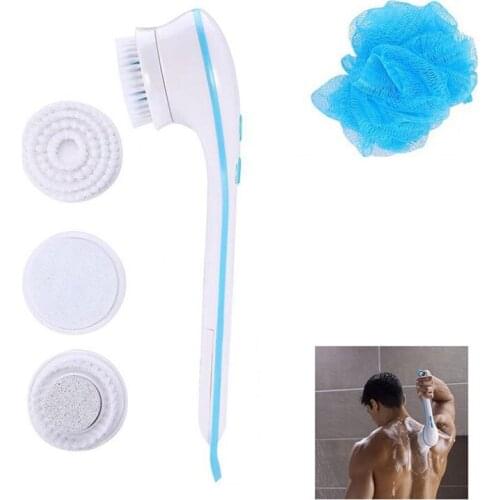 Electric Home Cleaning Bath Massage Shower Brush Cleaning Bath Brush Scrub Skin Massage Health Care Tool Bath Brushes Scrubbers