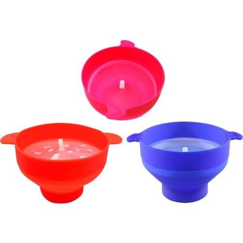Microwaveable corn Maker Corn Food Grade Silicone Bowl Container
