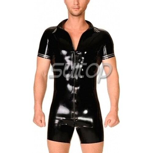 Nature rubber latex sportwear males