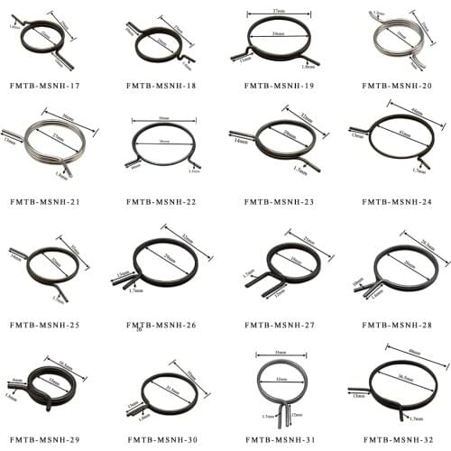 Custom Wholesale The Door knob Handle Torsion Spring Used For Electronic Lock Anti-theft Door Lock Spring 10Pcs/Lot