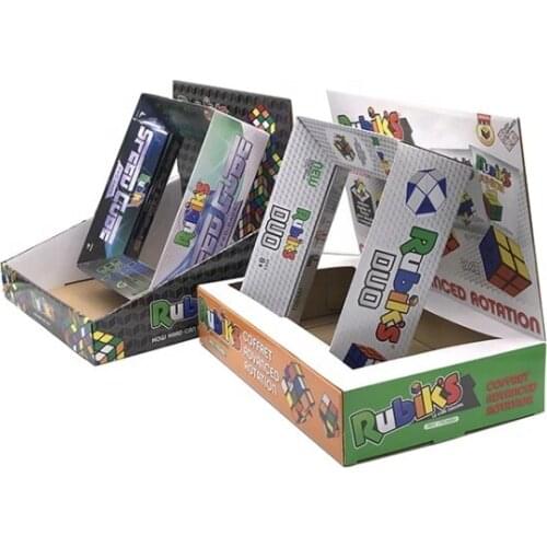 New Custom Corrugated Paper Packaging Toy Packing Box With Window
