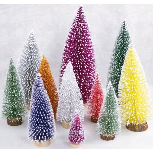 Christmas Tree Ornaments Christmas Decorative Tree Desktop Small White Christmas Pine Tree Cedar Christmas Tree