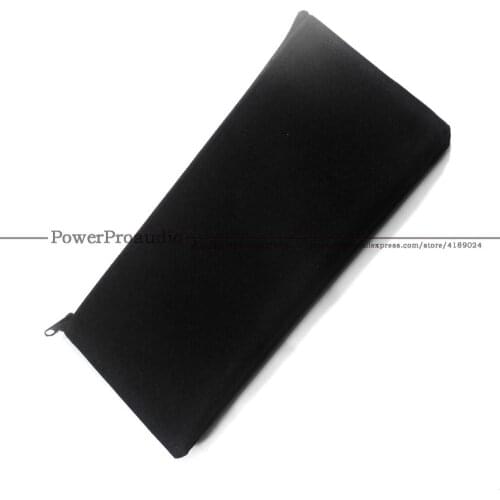 Professional Wired Microphone Holder cloth Case With Zipper For Sennheiser Microphone Bag Accessories or Cable 23*10.3 cm LOGO