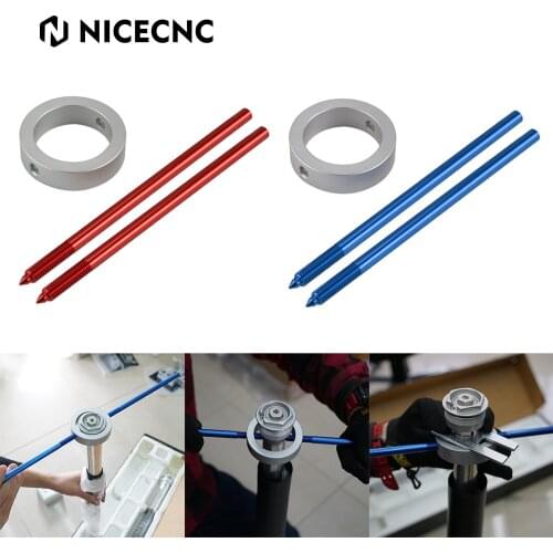 NiceCNC Universal Motorcycle Motorbike Cartridge Fork Spring Compressor Tool Kit Universal Motorcycle Fork Spring Compressor