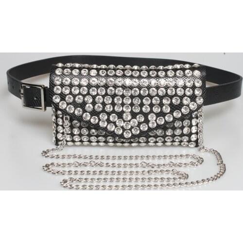 Ladies leather brand belt, ultra - fire chain diagonal cross one shoulder bag belt, luxury designer belt decoration belt