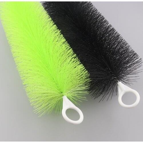 1pc 300/400mm 1.6Core 304 Stainless Steel Brush Filter Aquatic Pet Aquarium Fish Tank Clean Tool Durable Filter Media Use 5Years