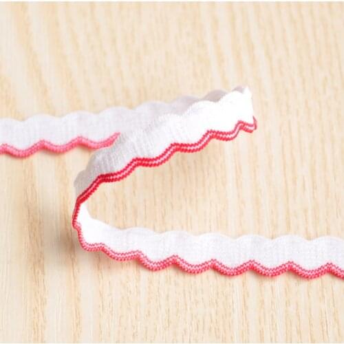 10 Meters/lot Width 0.9cm Elastic Lace Band Brief Lingerie Lace Ribbon Trim Sewing DIY Garment Cuff Underwear Accessories