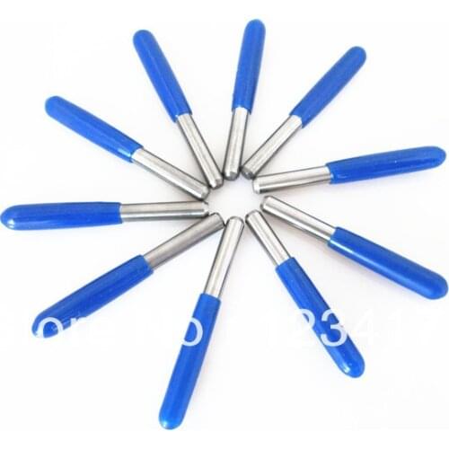 10pcs 30 Angle 3.175*0.1MM Flat Bottom CNC Router Bits, Cutting Carving Tool, PCB Milling Cutters, Carbide V Shape Engraving Bit