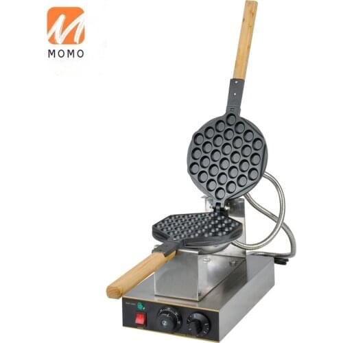 FY-6 Electric Stainless steel Commercial Nonstick Bubble Waffle Maker Iron Creates Bubble Shaped Waffles