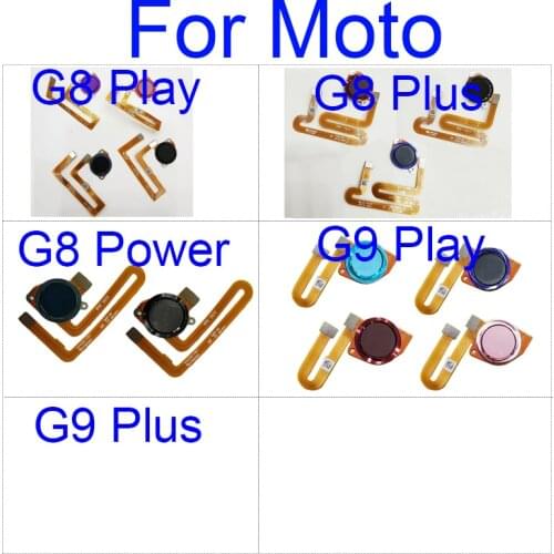 Fingerprint Button Flex Cable For Motorola Moto G7 Play Touch Sensor ID Home Button Key Flex Ribbon Replacement Repair Parts