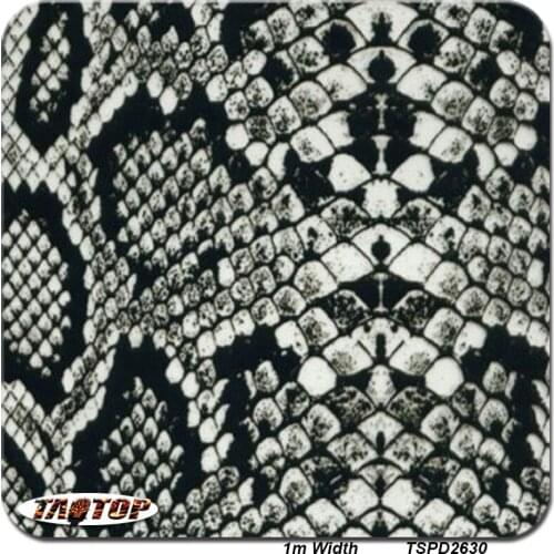 GW2630 0.9m*11m Snake Skin Design Hydrographic Film Aqua Print Water Transfer Printing Film