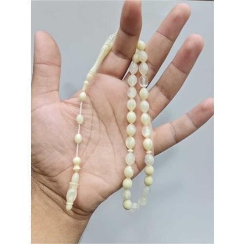 Islamic Tasbih Muslim Rosary Beads 33 Prayer Rosary For Men Bracelet For Men Accessory amber oltu amber stone Handmade Turkey