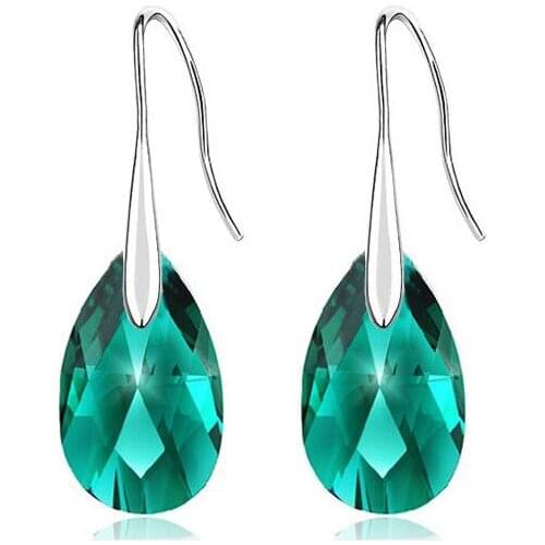 Austrian crystal tear water dropshipping Earring fashion Jewelry charm women accessories birthday gift wedding top quality
