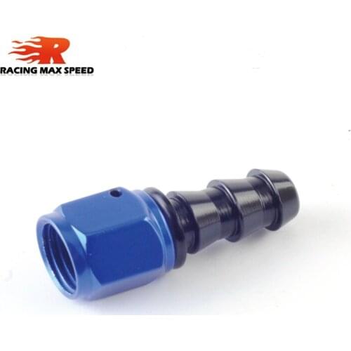 Customizable AN-10 STRAIGHT OIL/FUEL/GAS LINE HOSE END PUSH ON MALE AN FUEL FITTINGS