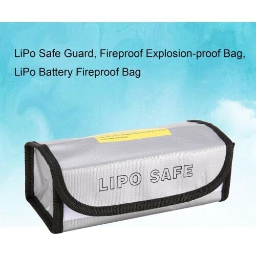Fire Retardant LiPo Battery Bag LiPo Safe Guard Charging Box Bag Sack Pouch Fireproof Explosion-proof for RC Model Drone Car