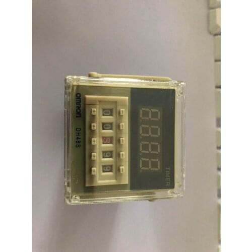 DH48S-2Z on delay DPDT time relay AC 220V 110V AC/DC 24V 12V with socket DH48S series delay timer with base