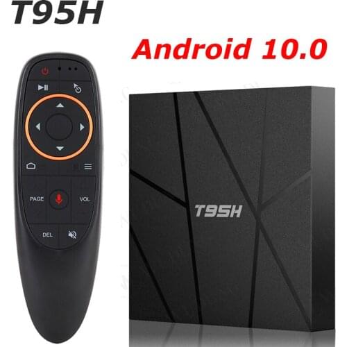 T95H Android 10 TV BOX Allwinner H616 Smart TV Box 4G RAM 64G ROM 4K Media Player 6K 1080P 2.4G Wifi Android TV Set top box T95