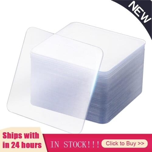 1/5/10 Pcs Home Powerful Reusable Tape Double Sided Adhesive For Face Super Strong Traceless Nano Glue Gadget Transparent