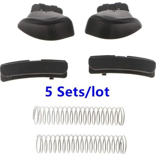 5sets/lot Replacement ZR ZL L R Button With 2pcs Springs For Nintendo Switch Joy-con NS Switch Controller Repair Part