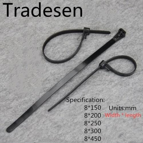 50pcs/bag Nylon with plastic tie with self-locking tie with anti-ultraviolet tie with black tie with ozone resistance