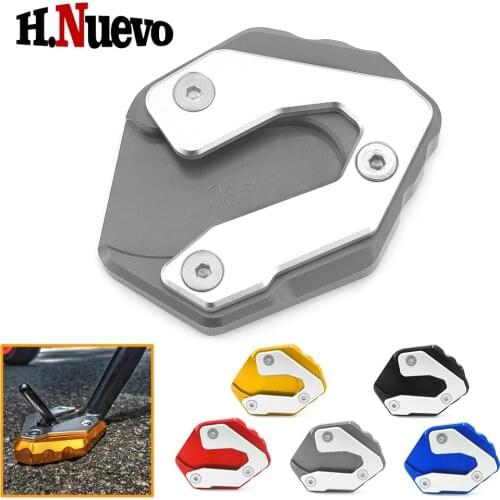 Motorcycle Accessories Side Stand Pad Enlarger Kickstand Plate For YAMAHA MT09 MT-09 MT 09 2014-2018 Tracer 2015-17 XSR900 16-17