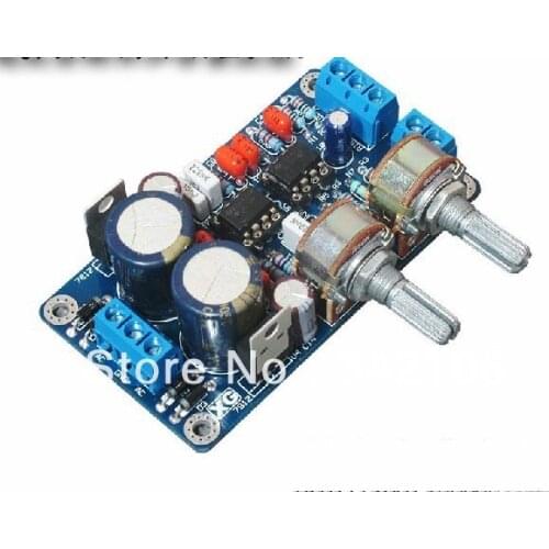 Free Shipping! NE5532 subwoofer preamp board DIY subwoofer low pass filter plates