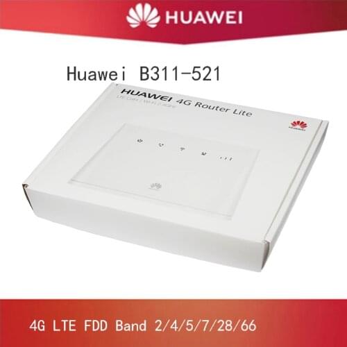 HUAWEI B311 B311-521 4G LTE Sim Card Wireless Router LTE CAT4 Wi-Fi 2.4GHz 150Mbps pk HUAWEI B310S-518