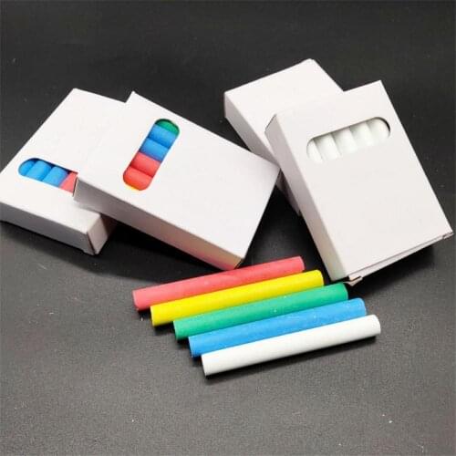 Clean Chalk Office Teaching 12 Sticks Water-soluble Dustless Chalkboard Chalk Crayons School Office Supplies