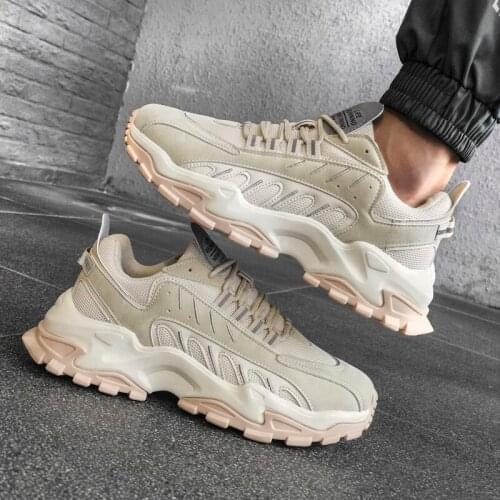 Churkey Mens Breathable Sneakers