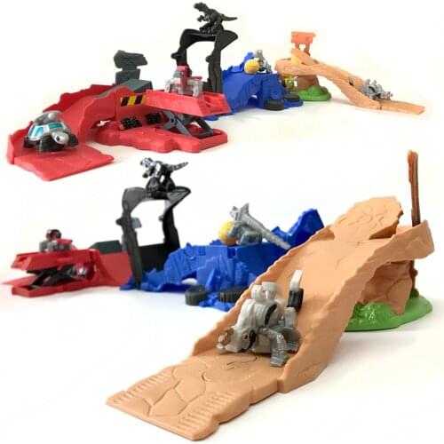 Dinotrux Dinosaur Truck Active Dinosaur Toy Car Multiple Scenes Can Assemble Childrens Mini Dinosaur Model track Toys